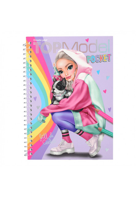 Omalovánka |Pocket, Jill & Cookie Top Model