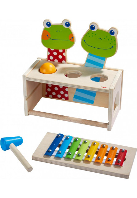 Zatloukačka Žabí koncert s xylofónem