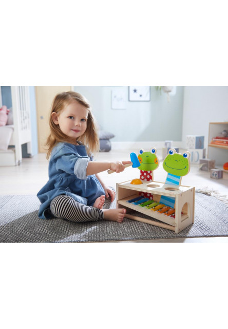 Zatloukačka Žabí koncert s xylofónem