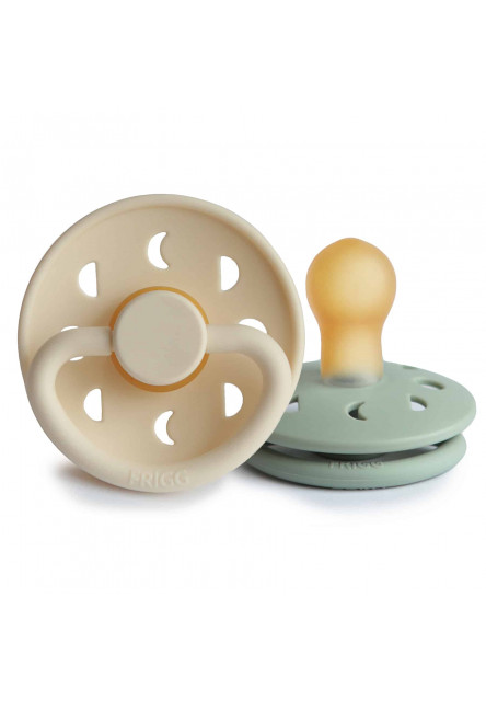 Cumlíky frigg moon phase cream/ sage, 0-6m, kaučuk Frigg