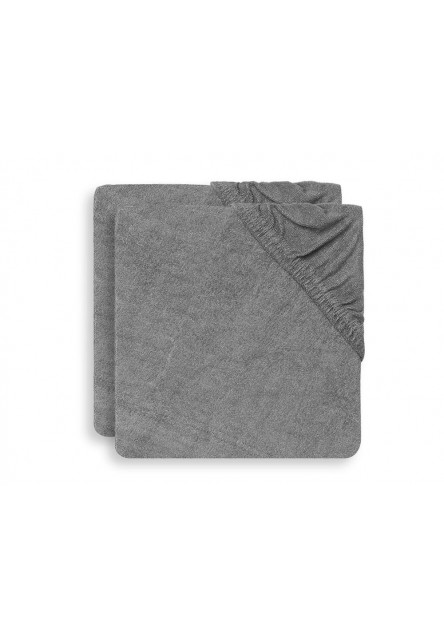 Potah na přebalovací podložku 50x70cm 2 ks froté Storm Grey