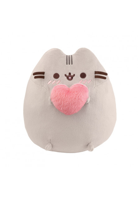 Plyšová Pusheen so srdiečkom - Pusheen - 24 cm