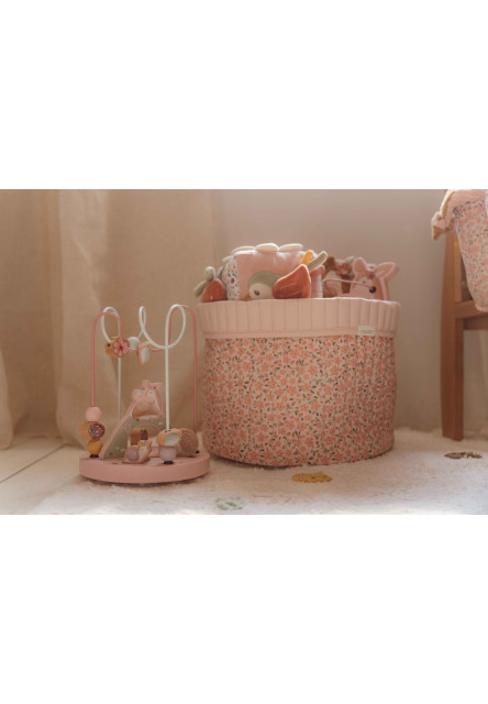 Košík textilní oboustranný velký Fairy Floral