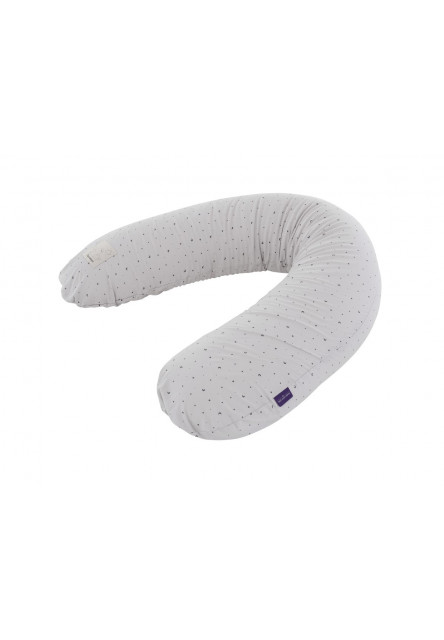 Povlak na elastický kojící polštář Moon Grau