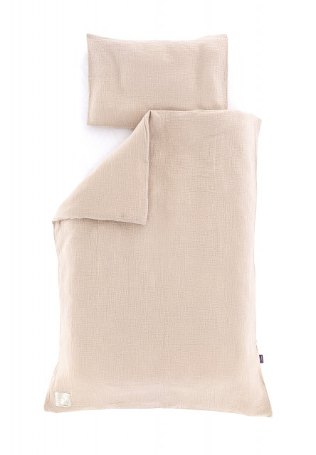 povlečení Musselin 100/135 + 40/60 Beige