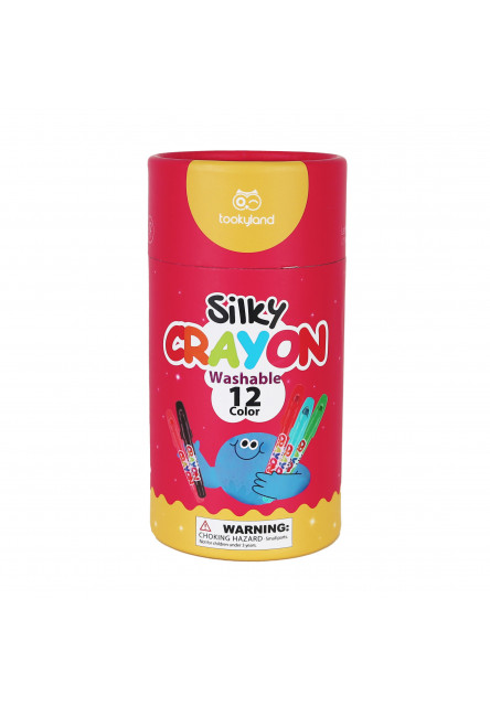 Jemné voskovky Smývatelné 12 ks