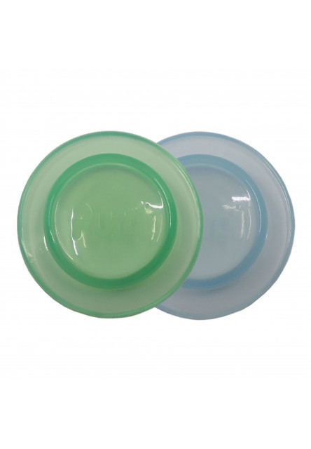 Pura silikónové tesniace disky 2ks (Moss / Aqua)