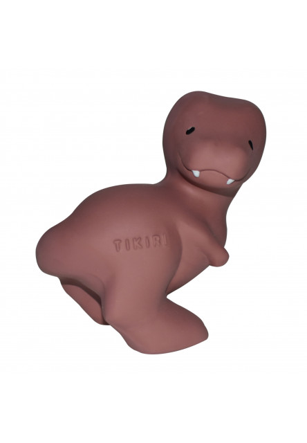 Tikiri Dinos - hrkálka a hryzátko z prírodnej gumy (Stego)
