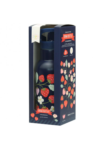 Nerezová láhev 350ml - Jahody