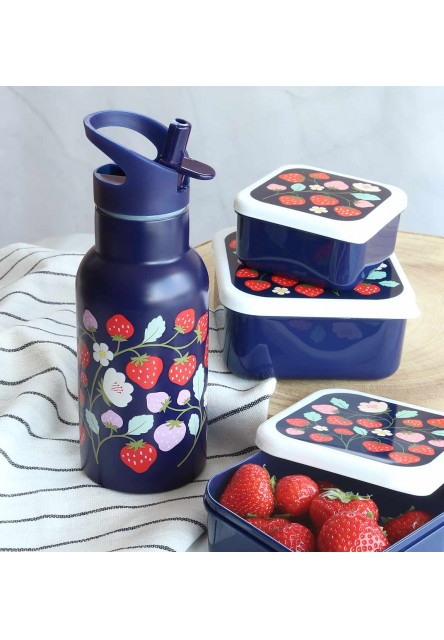 Nerezová láhev 350ml - Jahody