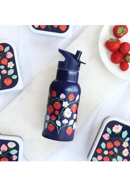 Nerezová láhev 350ml - Jahody