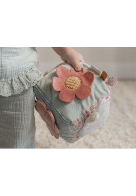 Kostka textilní s aktivitami králíček Miffy Lucky Blossom