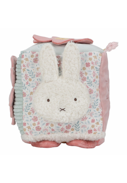 Kostka textilní s aktivitami králíček Miffy Lucky Blossom