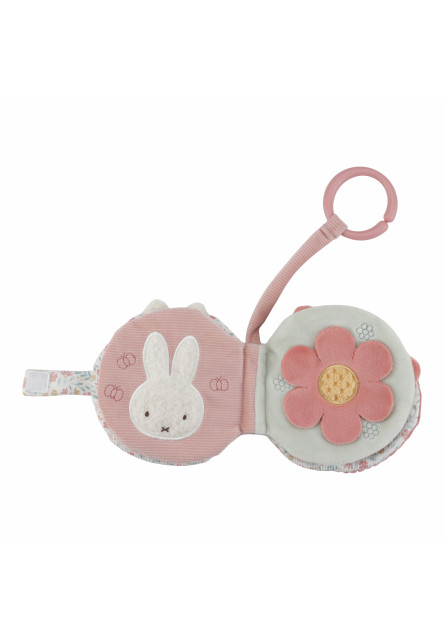 Závěsná textilní knížka králíček Miffy Lucky Blossom