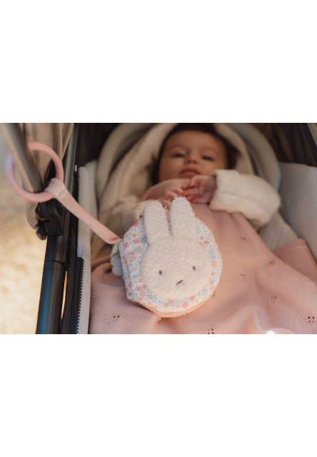 Závěsná textilní knížka králíček Miffy Lucky Blossom