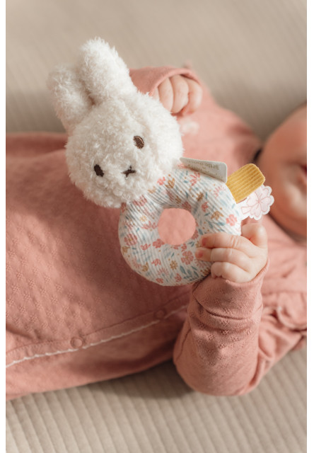 Chrastítko králíček Miffy Lucky Blossom