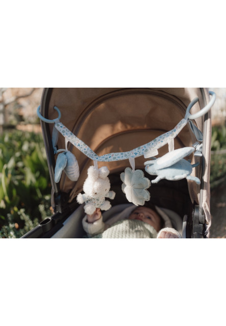 Řetěz na kočárek králíček Miffy Lucky Leaves