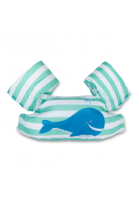 Plovací vesta s rukávky Whaley 2–6 let