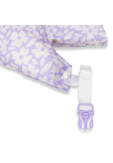 Plovací vesta s rukávky Florish purple 2–6 let