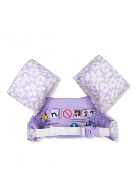 Plovací vesta s rukávky Florish purple 2–6 let