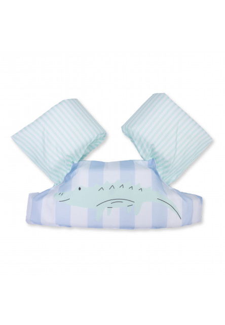 Plovací vesta s rukávky Crocodile 2–6 let