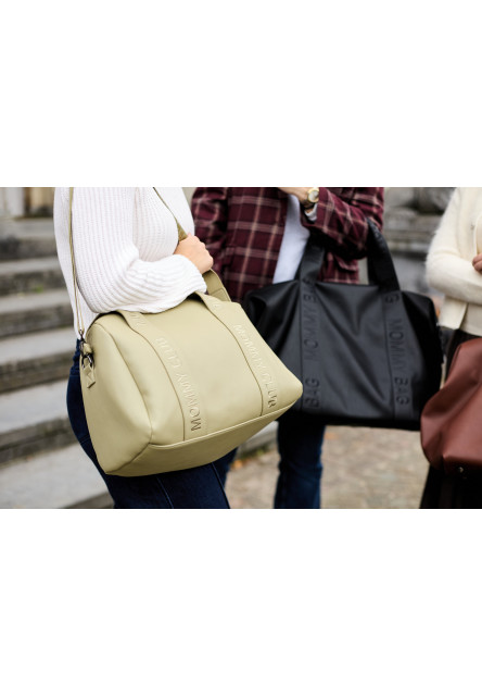 Přebalovací taška Mommy Club Signature Vegan Leather Green