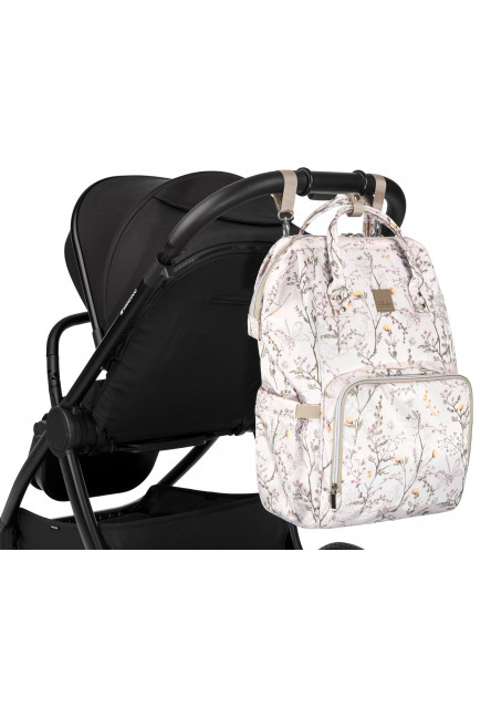 Přebalovací batoh Siena Luxe Secret Garden Beige