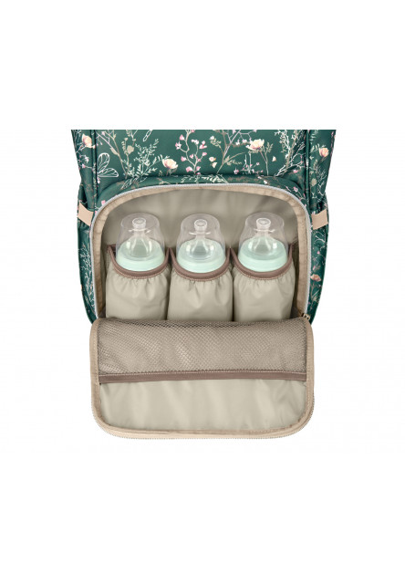 Přebalovací batoh Siena Luxe Secret Garden Deep Green