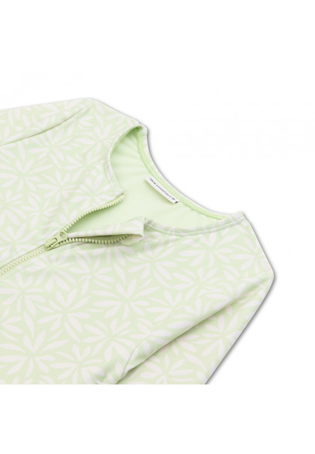 Plavky s dlouhým rukávem s UPF 50+ Green Matcha