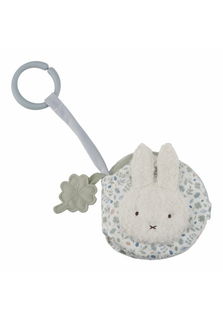 Závěsná textilní knížka králíček Miffy Lucky Leaves Little Dutch
