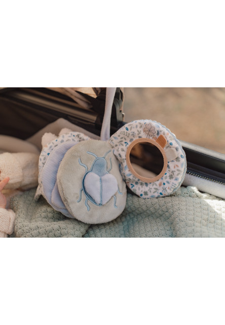 Závěsná textilní knížka králíček Miffy Lucky Leaves