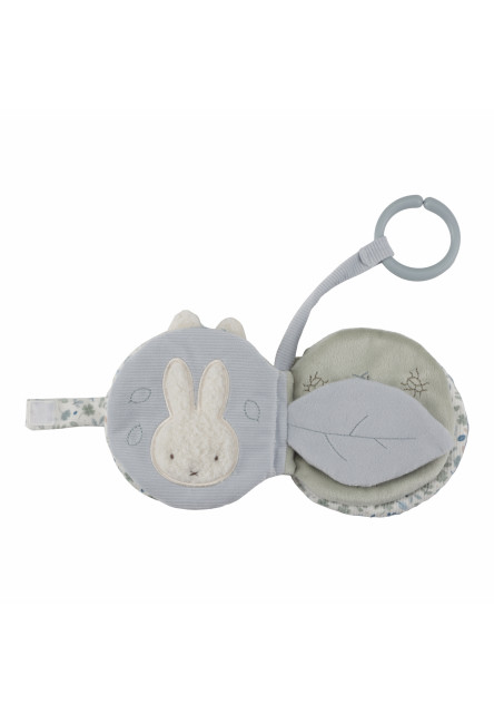 Závěsná textilní knížka králíček Miffy Lucky Leaves