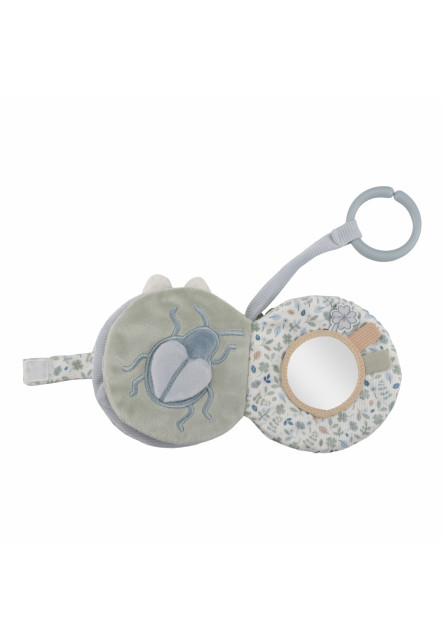 Závěsná textilní knížka králíček Miffy Lucky Leaves