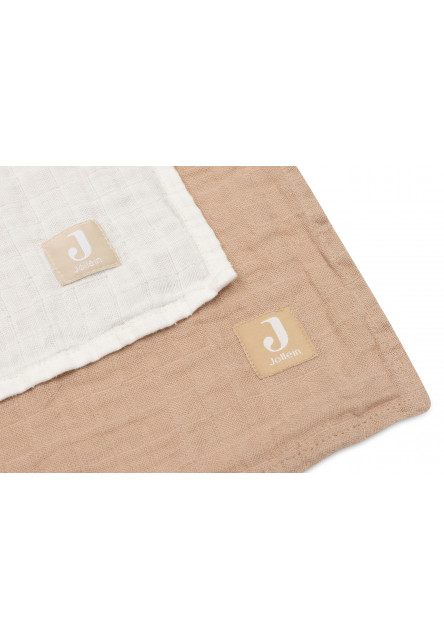 Pleny zavinovací 2ks 115x115 cm Biscuit / Ivory