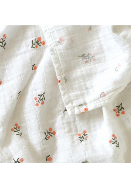 Mušelínové plienky, little flowers - 2 ks