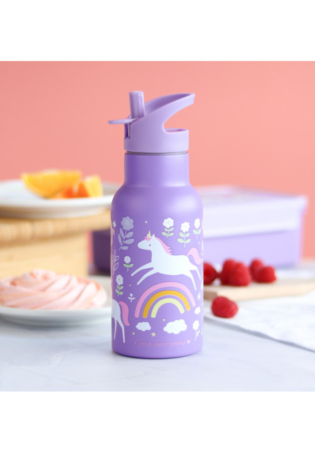 Nerezová láhev 350ml - Jednorožci