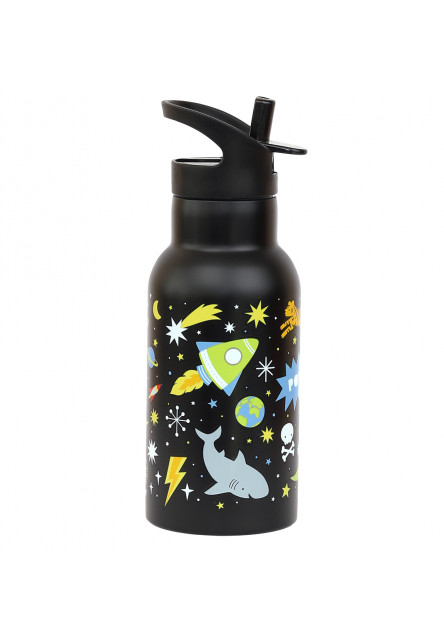 antikorová fľaša na pitie, 350 ml - vesmír