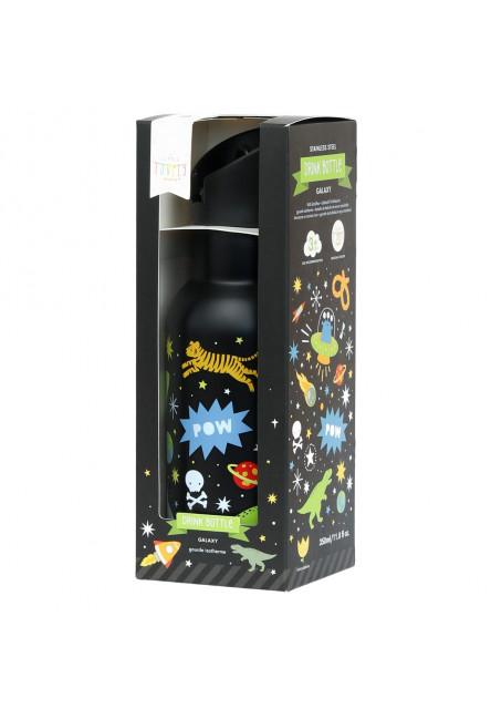 antikorová fľaša na pitie, 350 ml - vesmír