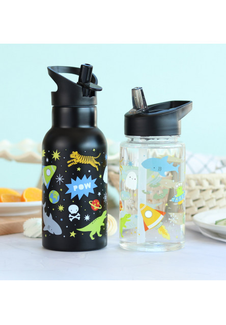 antikorová fľaša na pitie, 350 ml - vesmír
