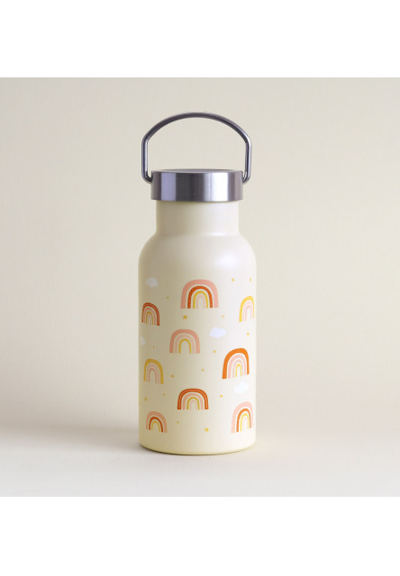 antikorová fľaša na pitie, 350 ml - dúha