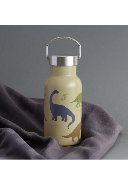 Nerezová láhev 350ml - Dinosauři