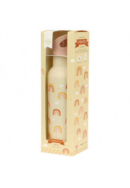 antikorová fľaša na pitie, 500 ml - dúha