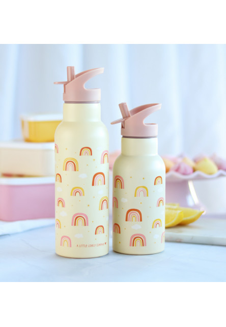 antikorová fľaša na pitie, 500 ml - dúha