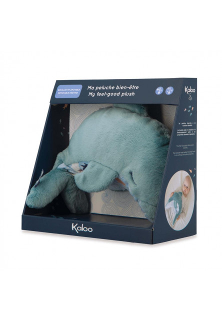 Kaloo Petit Calme Plyšový delfín s levanduľovým vankúšom pre lepší spánok 15 cm