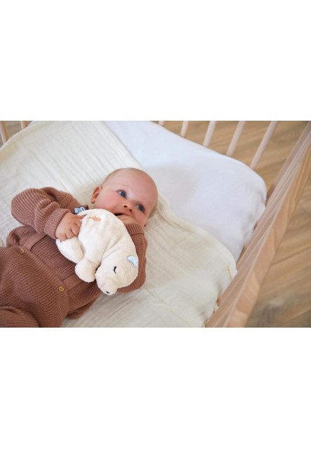 Kaloo Petit Calme Plyšový medveď s levanduľovým vankúšom pre lepší spánok 15 cm