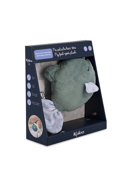 Kaloo Petit Calme Plyšová morská Ryba s levanduľovým vankúšom pre lepší spánok 14 cm