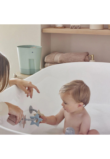 SHNUGGLE Stick N Play Star Senzorická hračka a kousátko