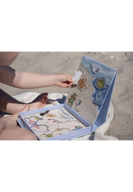 Magnetická hra - dino beach
