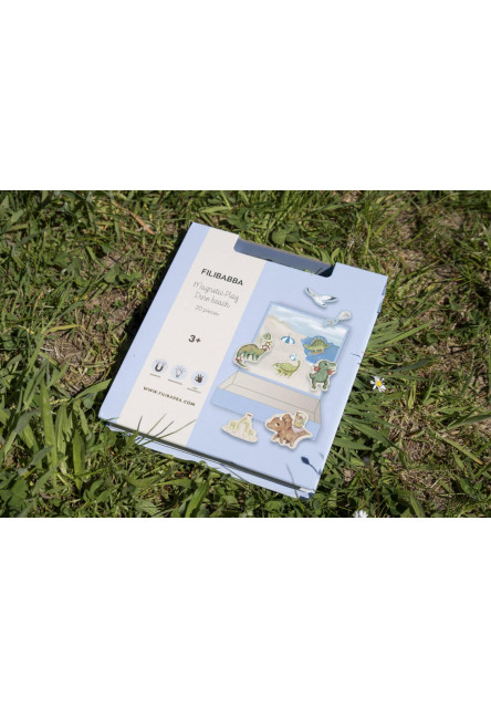 Magnetická hra - dino beach