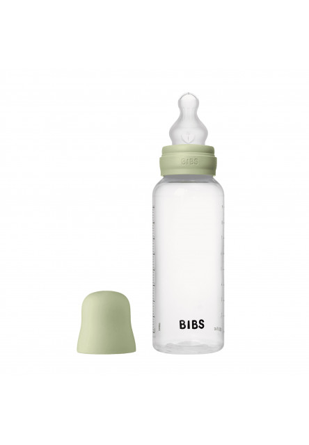 Antikoliková fľaša so silikónovým cumlíkom 270ml (Ivory)